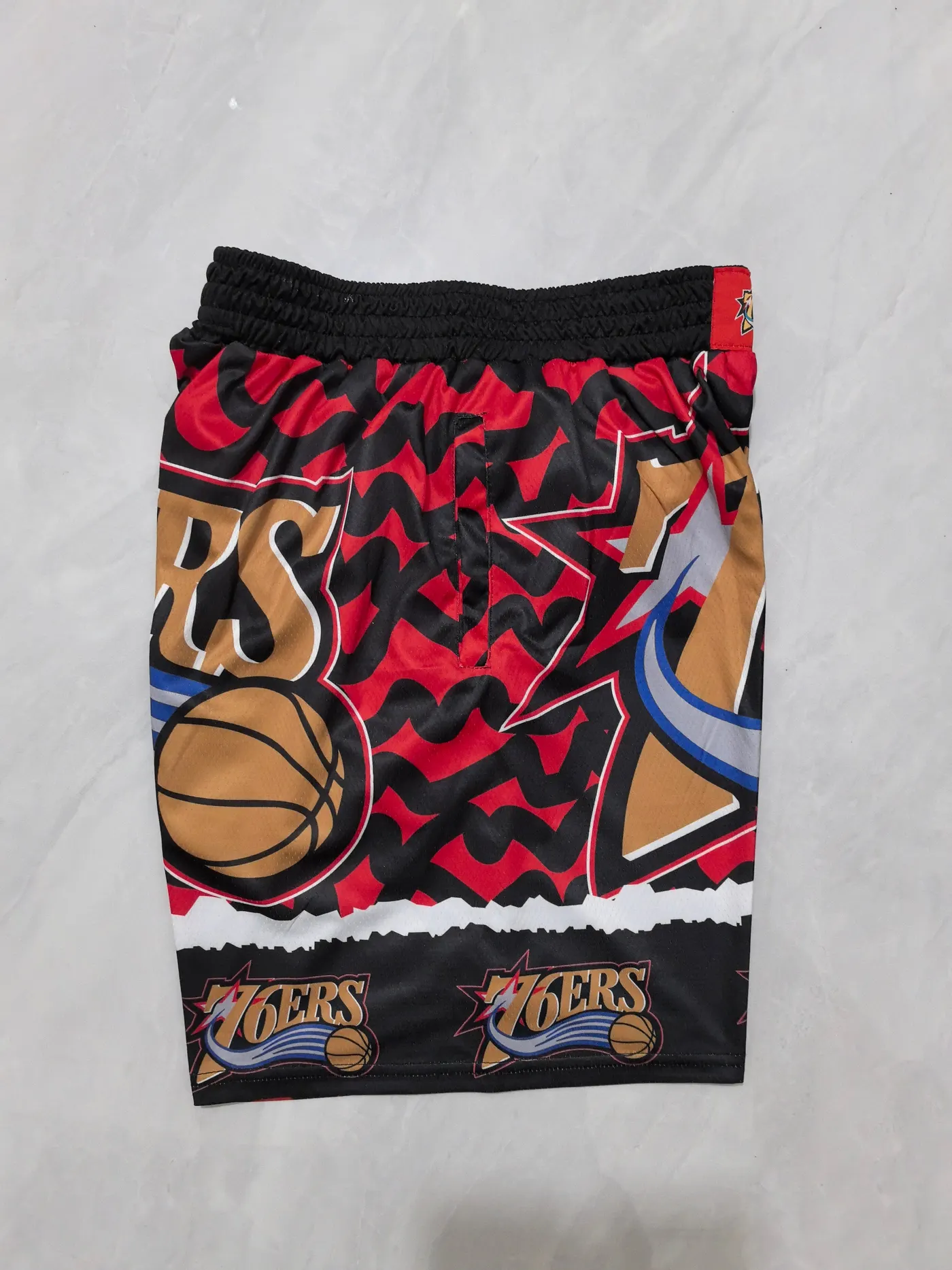 PHILADELPHIA 76ERS RED SHORTS