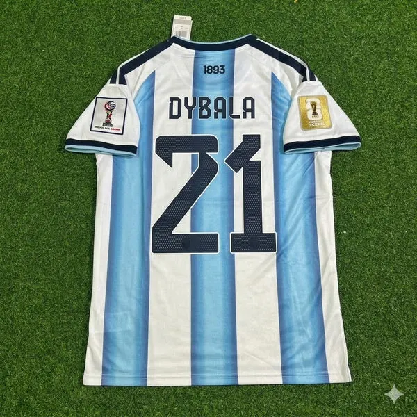 2026 WORLD CUP PAULO DYBALA TEAM ARGENTINA BLUE JERSEY