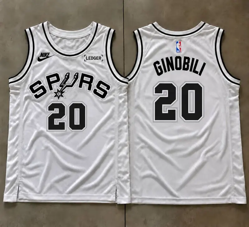 San Antonio Spurs Manu Ginobili New Jersey