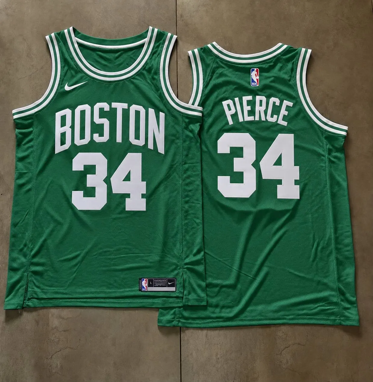 Green and White