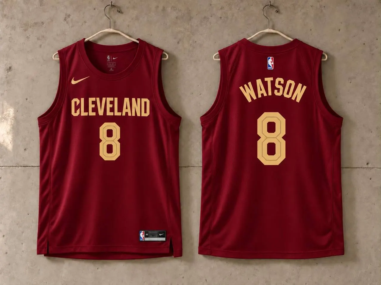 Burgundy and Gold