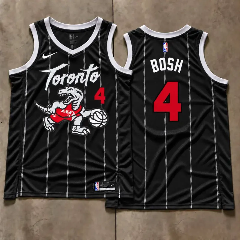Toronto Raptors Chris Bosh Black Toronto Jersey