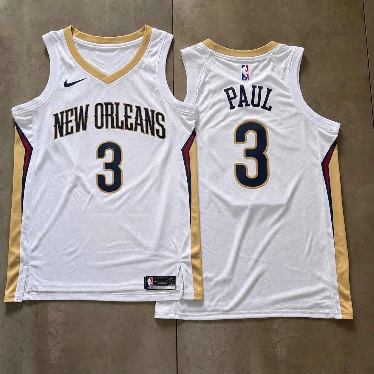 New Orleans Pelicans Chris Paul White Jersey