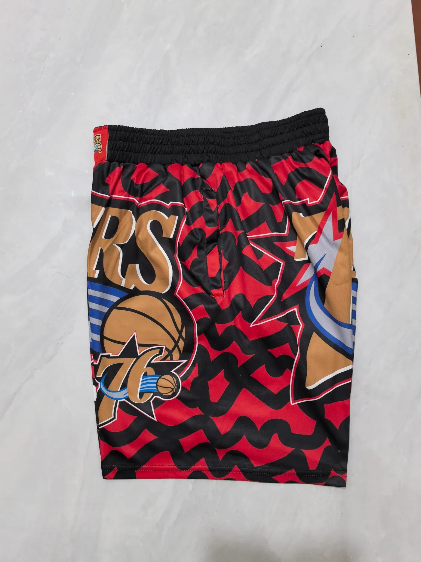 PHILADELPHIA 76ERS RED SHORTS