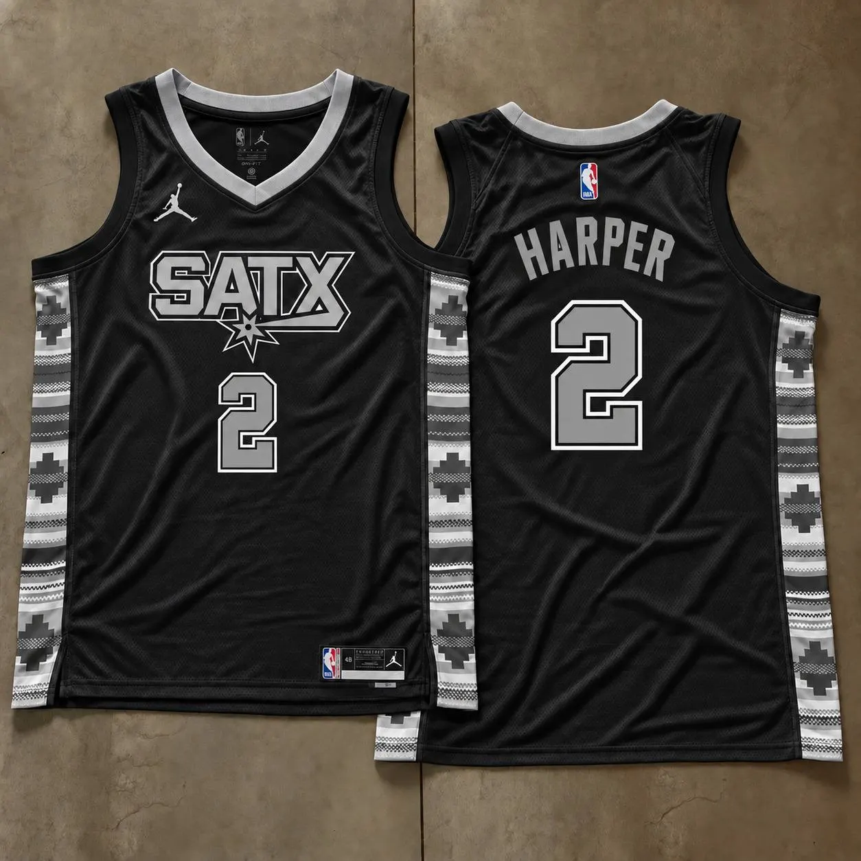 Black and Grey