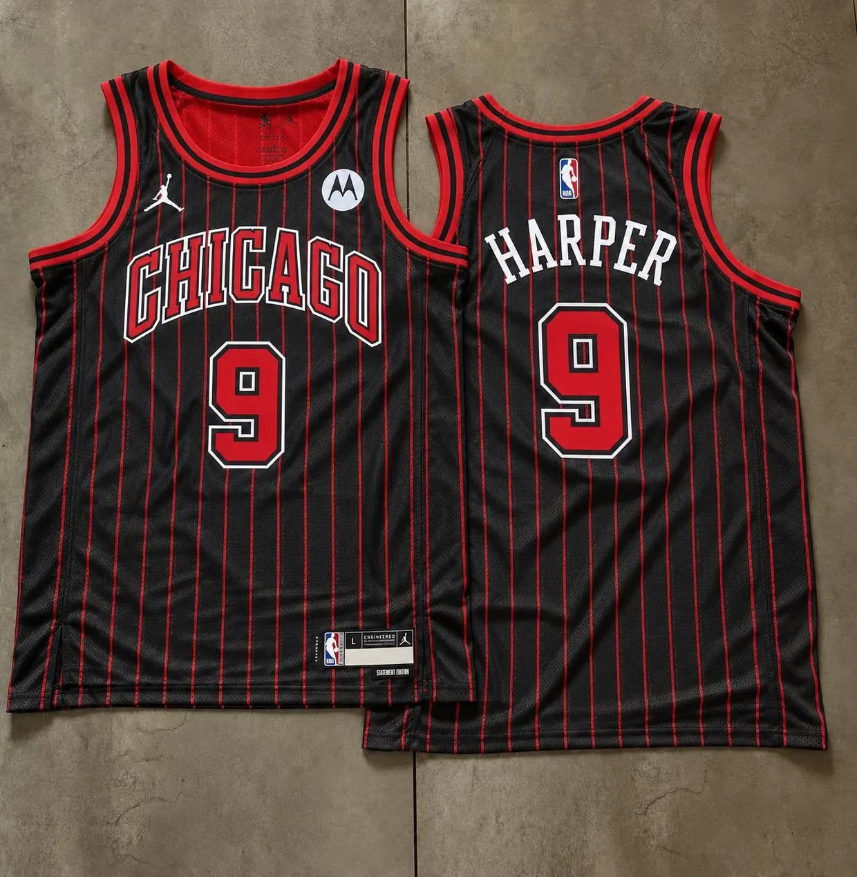 Black and Red (Striped)