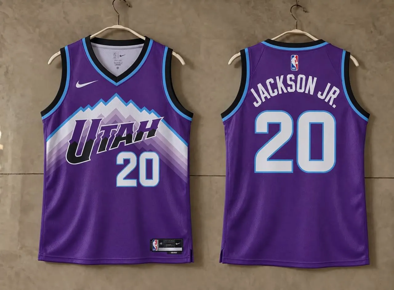 Utah Jazz Jaren Jackson Jr. Purple Mountain Jersey