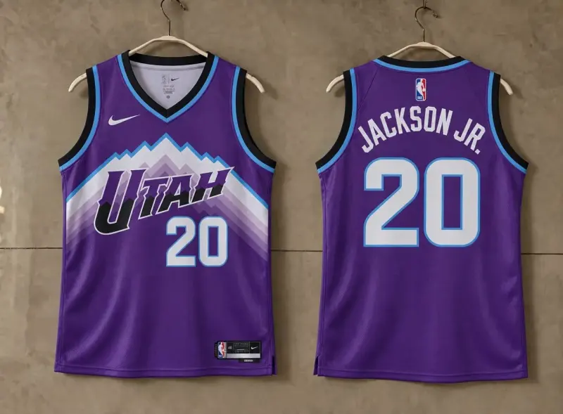 Utah Jazz Jaren Jackson Jr. Purple Mountain Jersey