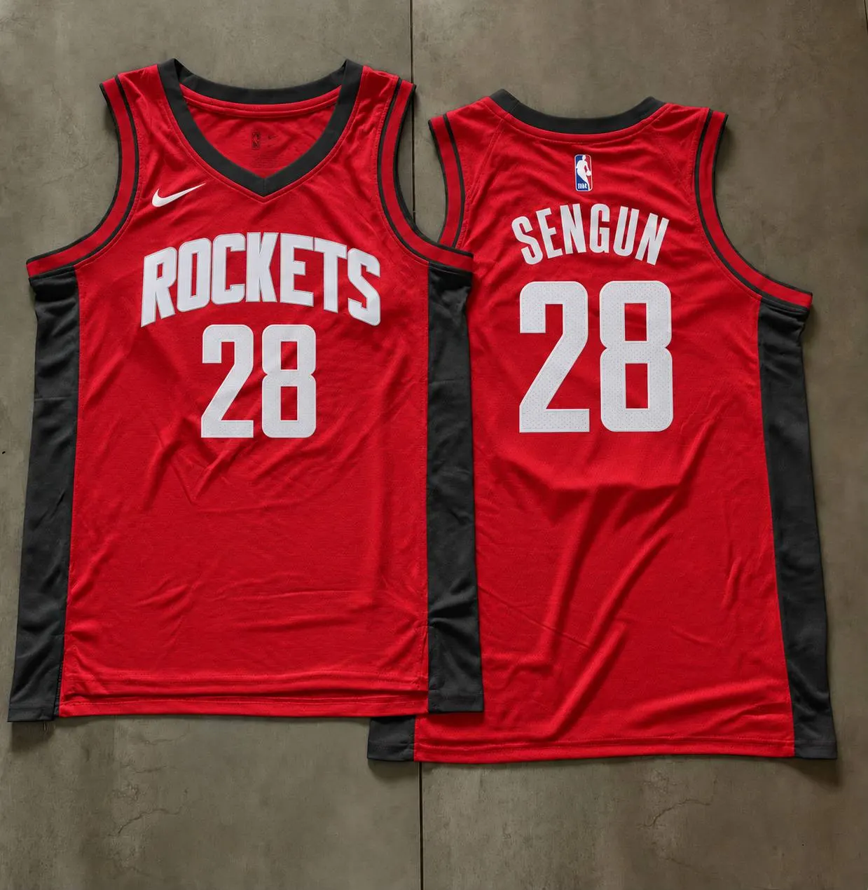Houston Rockets Alperen Sengun Red Jersey