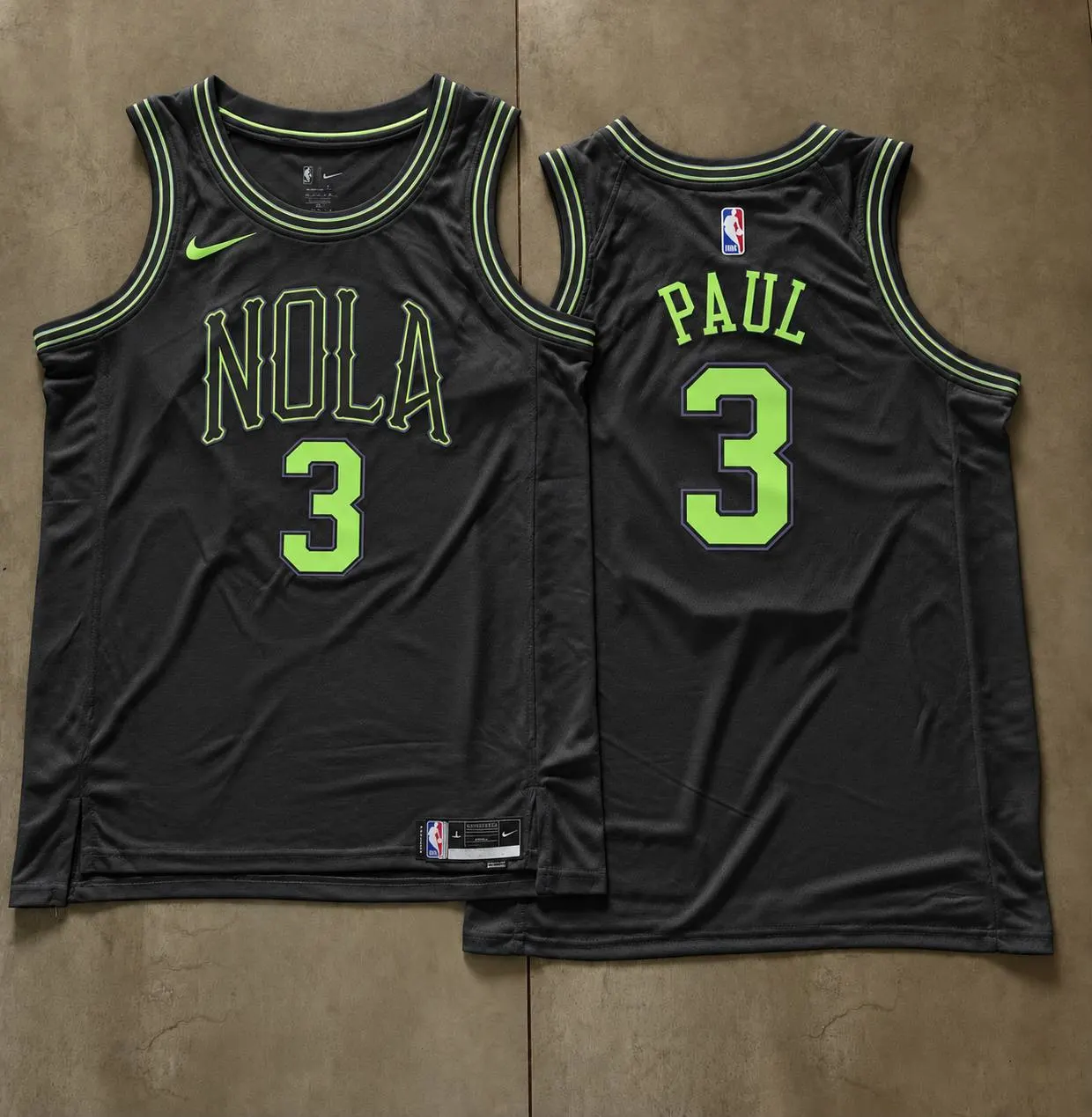 New Orleans Pelicans Chris Paul Black Jersey