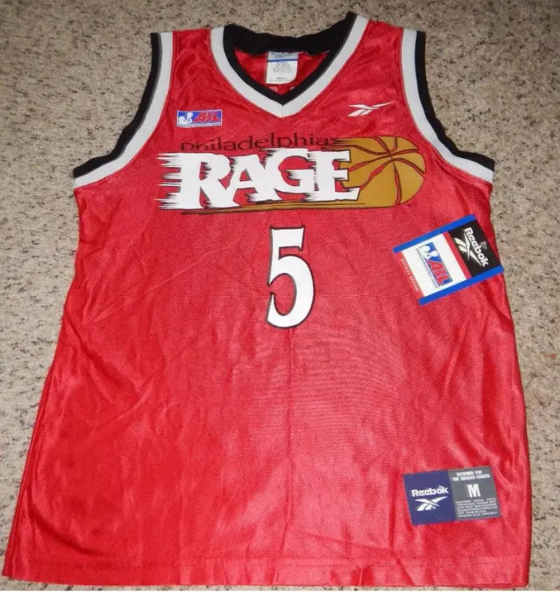 PHILADELPHIA RAGE DAWN STALEY RED JERSEY