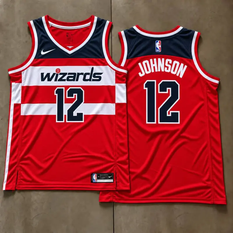 Washington Wizards Tre Johnson Red Jersey