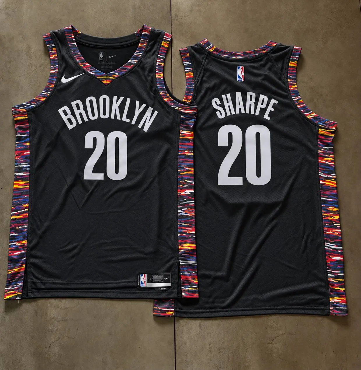 Black and Multicolor