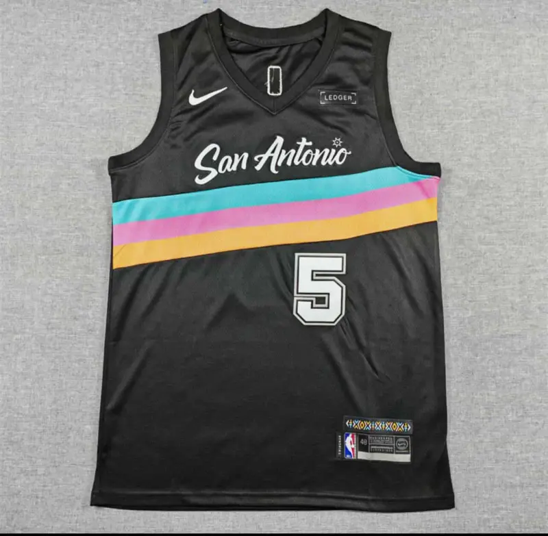 Stephon Castle San Antonio Spurs Basketball Jersey