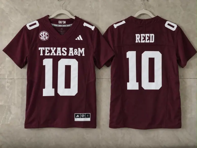 TEXAS A&M AGGIES MARCEL REED MAROON JERSEY
