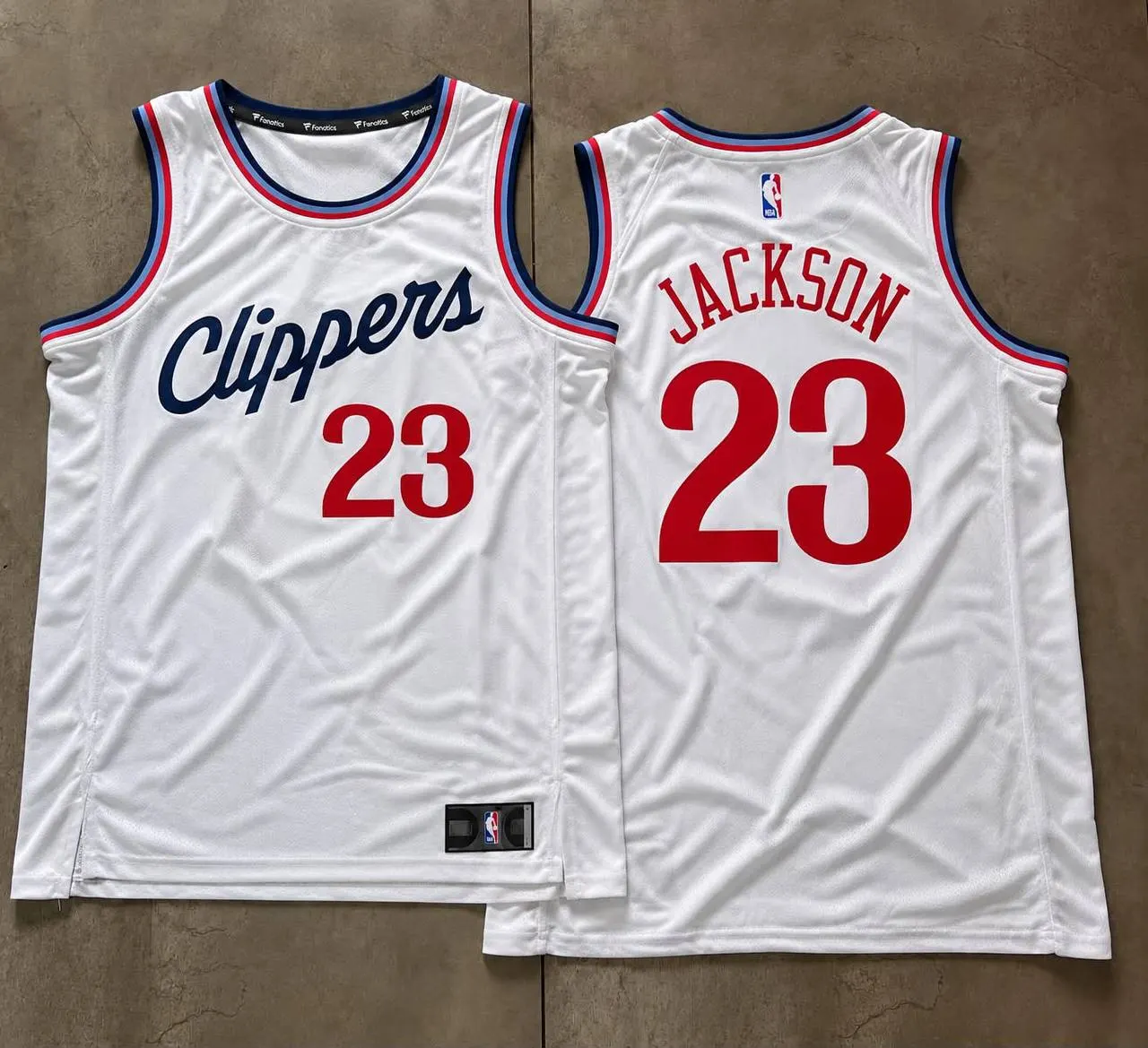 Los Angeles Clippers Isaiah Jackson White Jersey