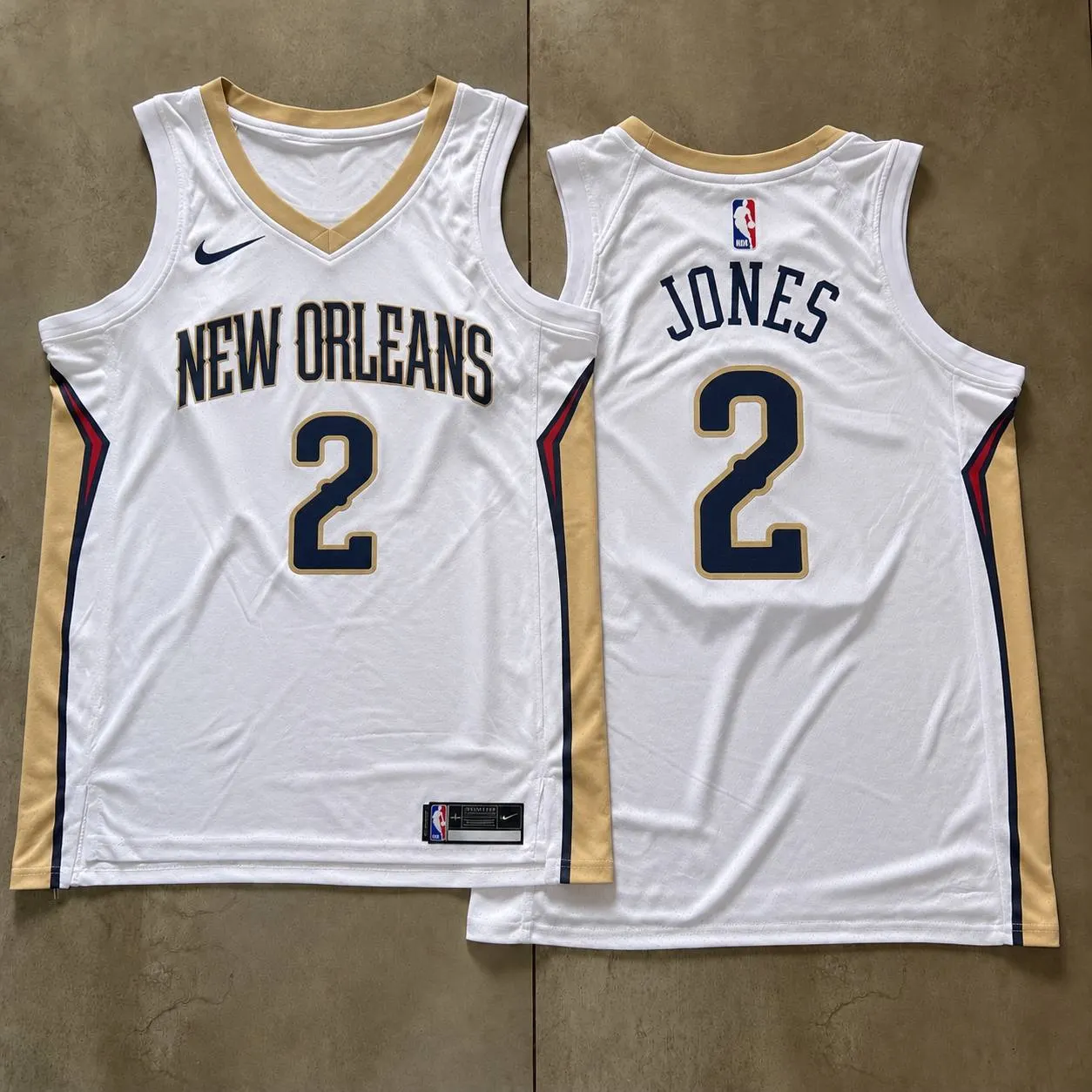New Orleans Pelicans Herbert Jones White Jersey