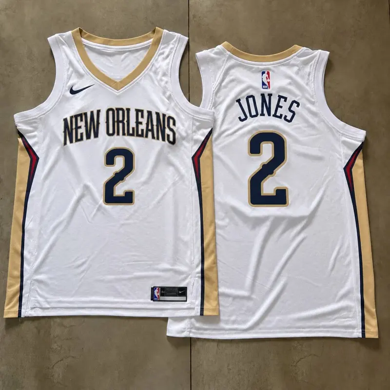 New Orleans Pelicans Herbert Jones White Jersey