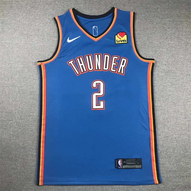Shai Gilgeous-Alexander Oklahoma City Basketball Jersey
