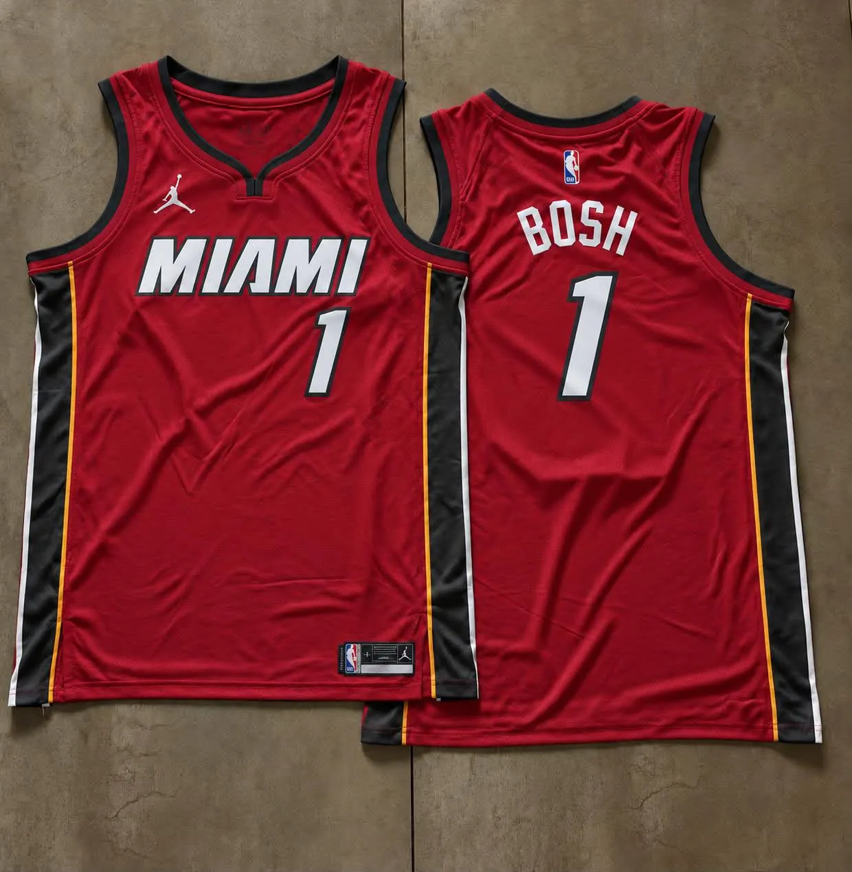 Miami Heat Chris Bosh Red Jersey