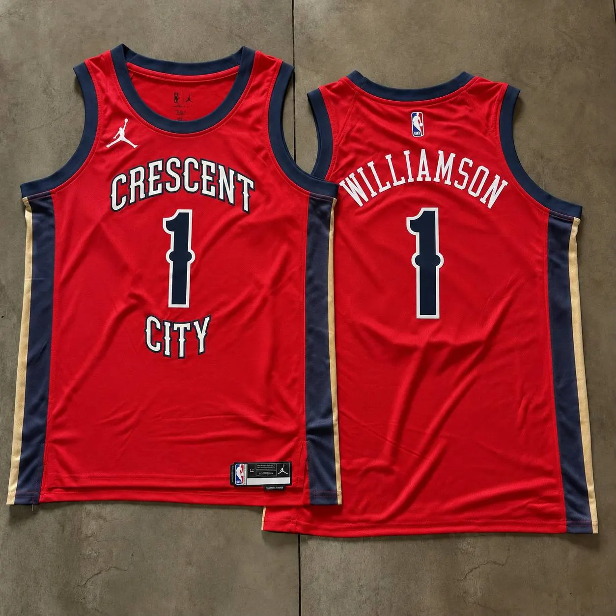New Orleans Pelicans Zion Williamson Red Jersey