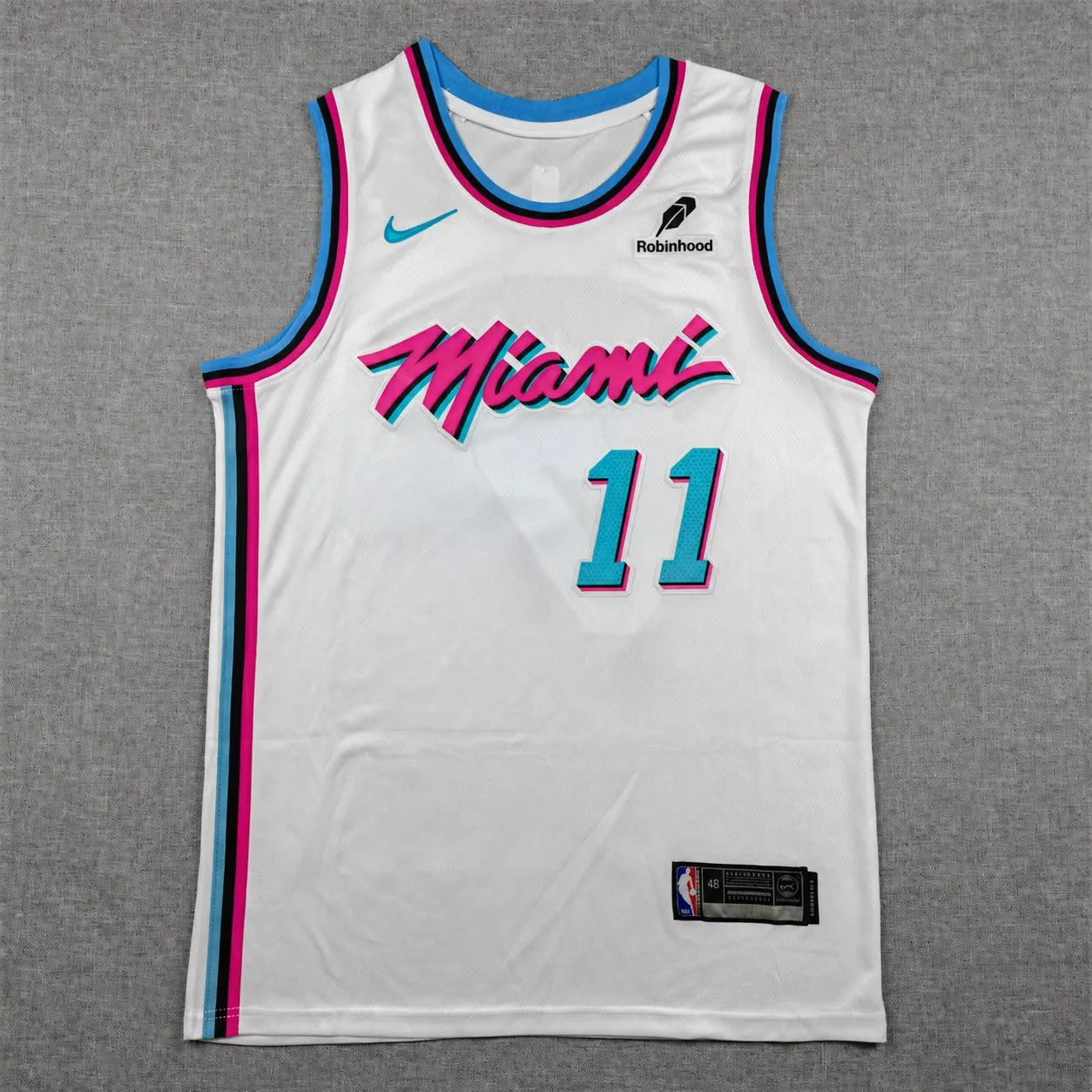 MIAMI HEAT KLAY THOMPSON WHITE VICE JERSEY