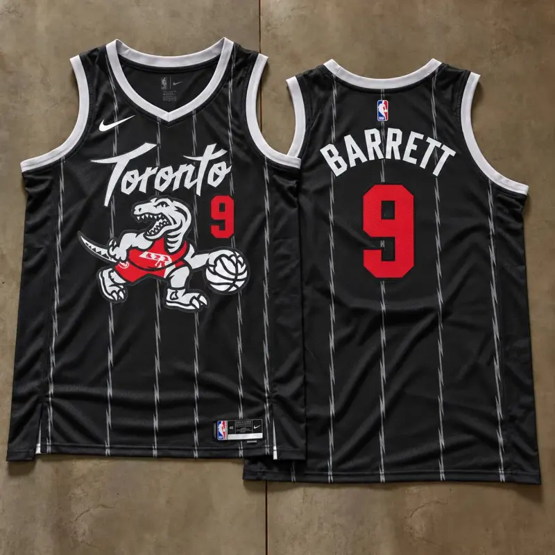 Toronto Raptors RJ Barrett Black Toronto Jersey