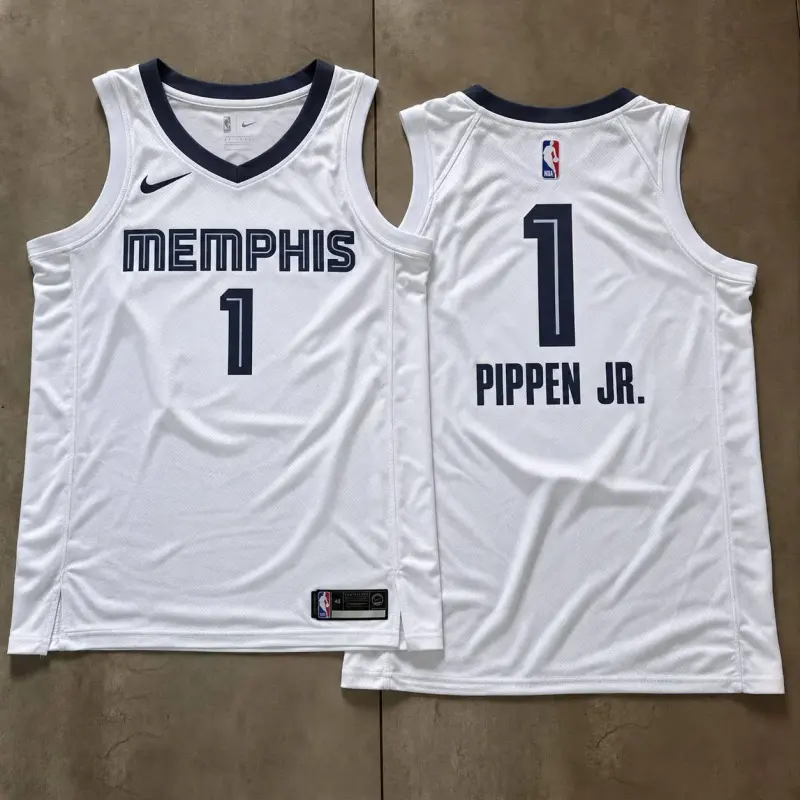 Memphis Grizzlies Scotty Pippen Jr. White Jersey