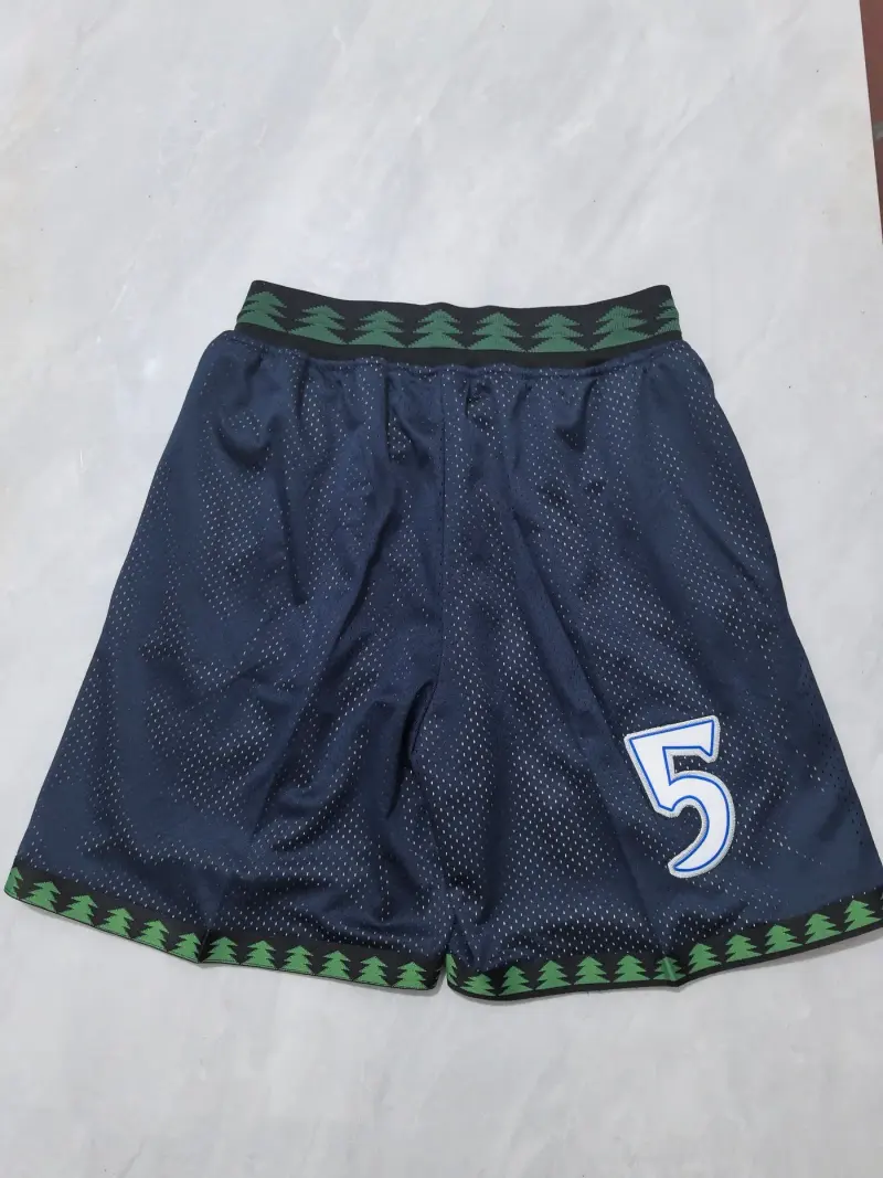 MINNESOTA TIMBERWOLVES BLUE SHORTS