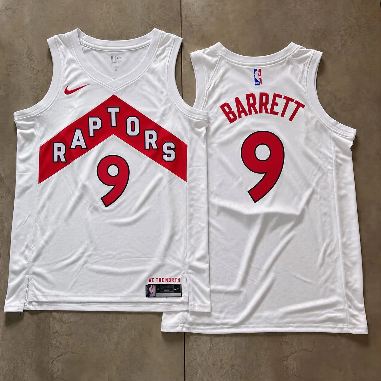 Toronto Raptors RJ Barrett White Jersey