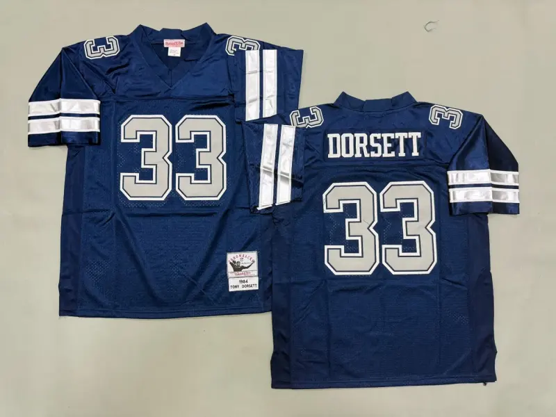 DALLAS COWBOYS TONY DORSETT BLUE VINTAGE JERSEY