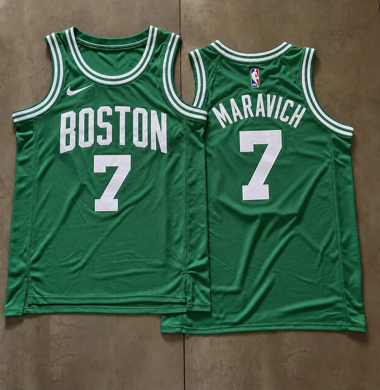 Green and White