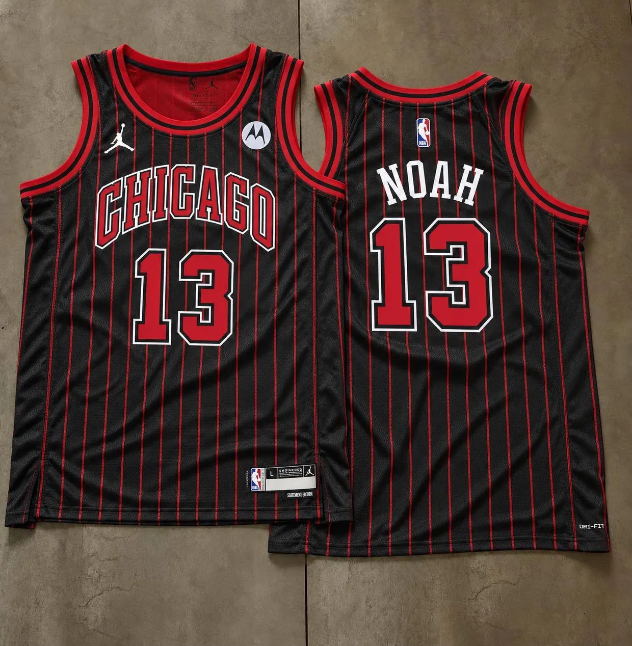 Black and Red (Striped)