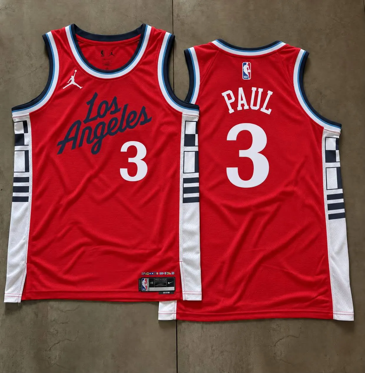 Los Angeles Clippers Chris Paul Red Jersey