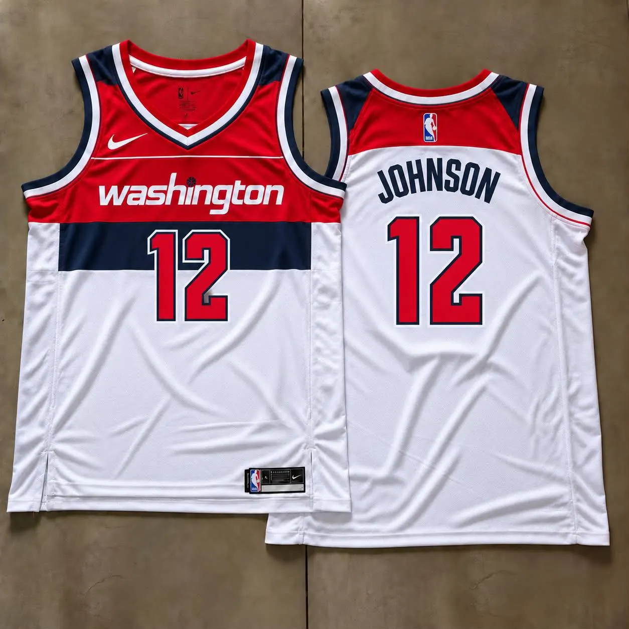 Washington Wizards Tre Johnson White Washington Jersey