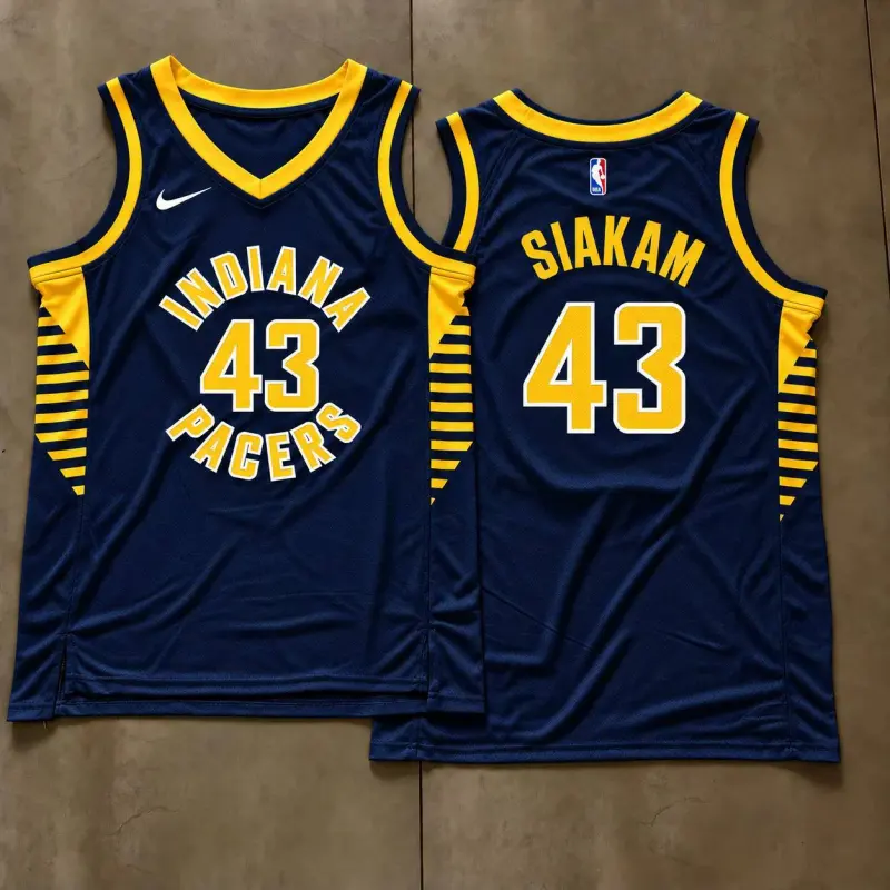 Indiana Pacers Pascal Siakam Navy Jersey
