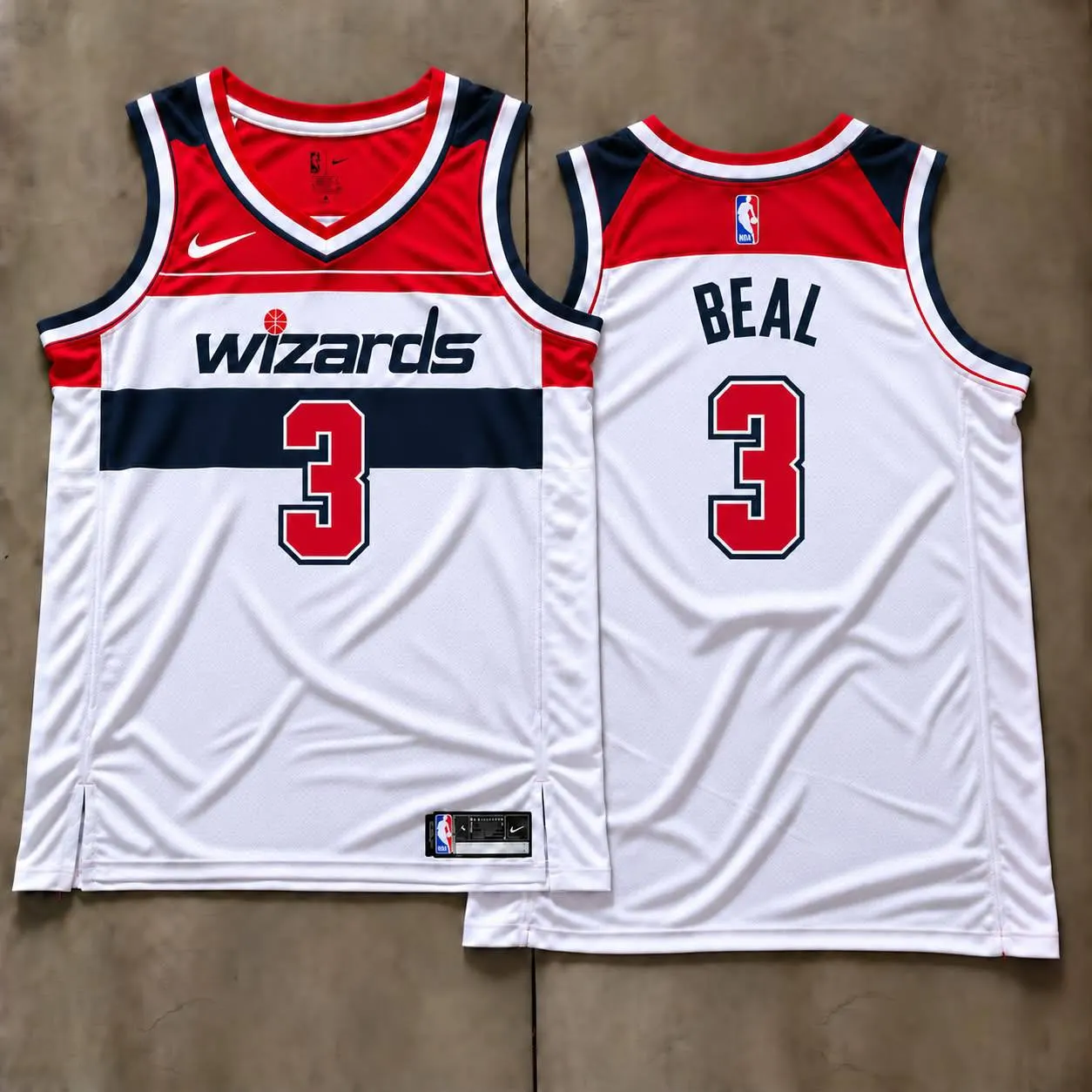 Washington Wizards Bradley Beal White Jersey