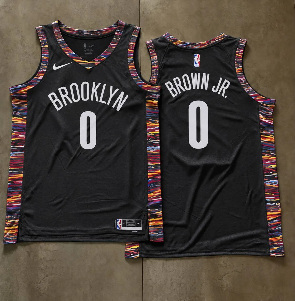 Black and Multicolor