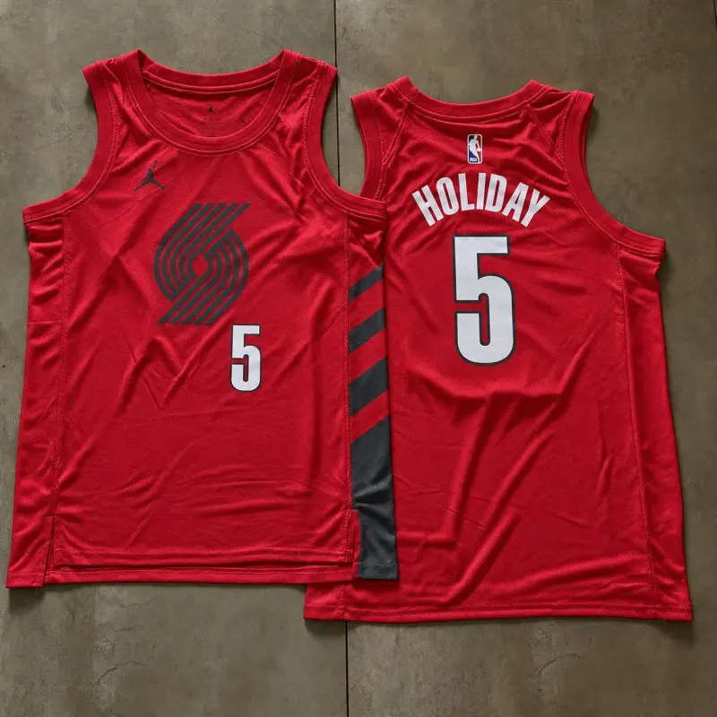 Portland Trail Blazers Jrue Holiday Red Jersey