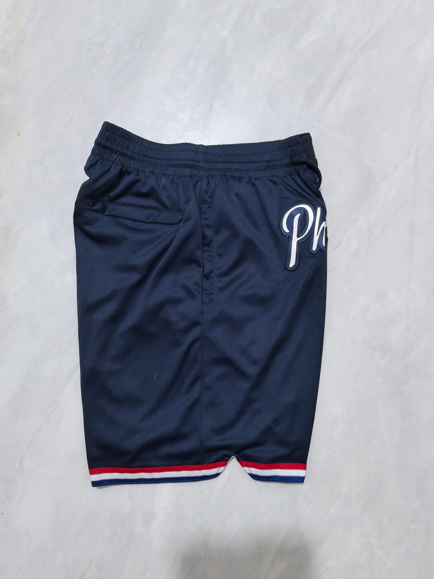 PHILADELPHIA 76ERS BLUE SHORTS