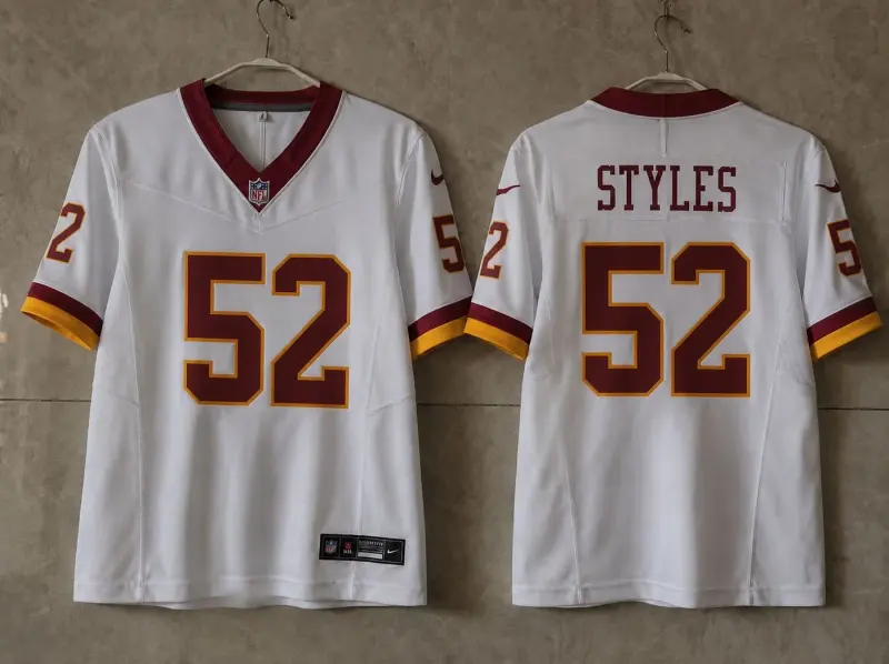 WASHINGTON COMMANDERS SONNY STYLES WHITE JERSEY