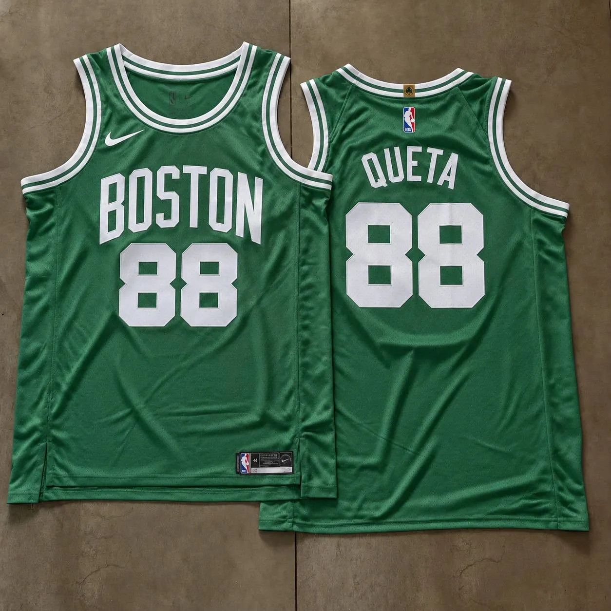 Green and White