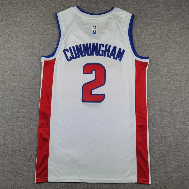 Cade Cunningham Detroit Basketball Jersey