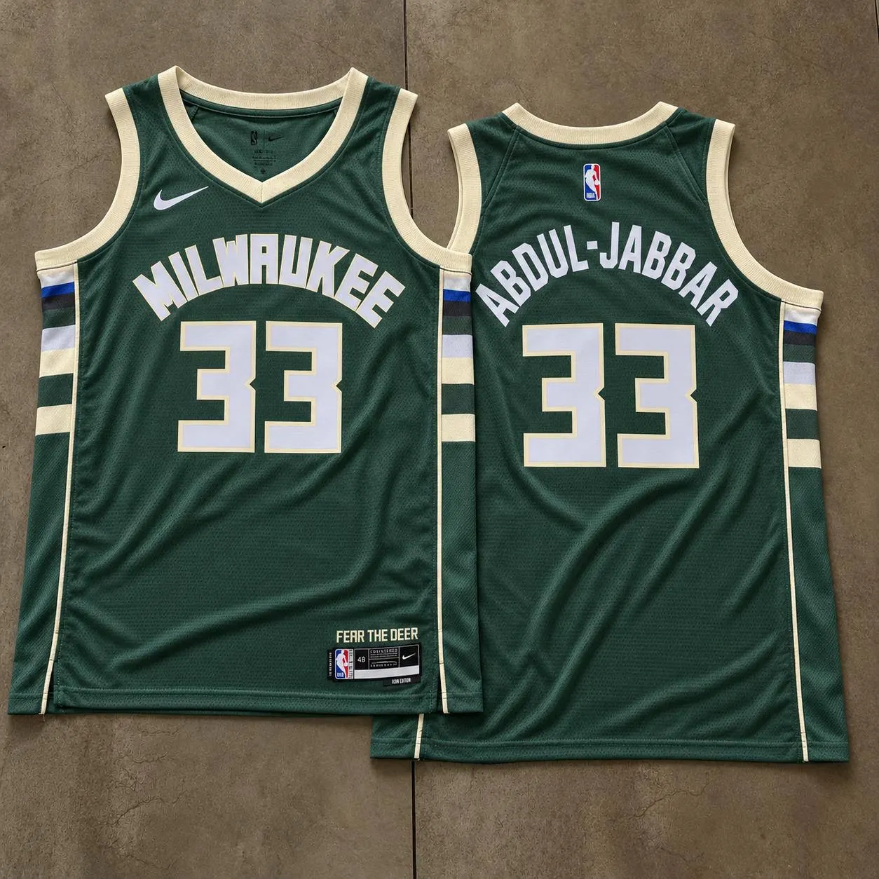 Green and Cream