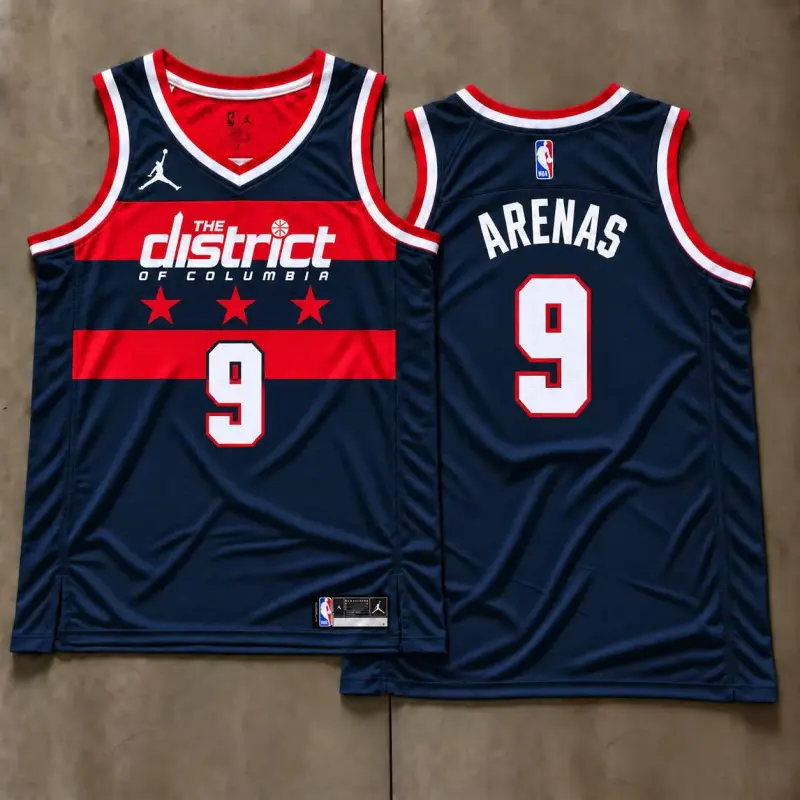 Washington Wizards Gilbert Arenas Navy Jersey