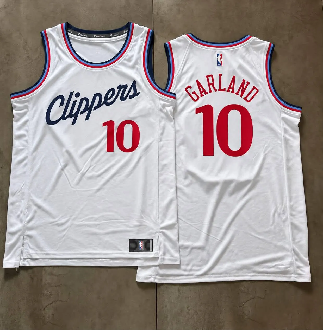 Los Angeles Clippers Darius Garland White Jersey