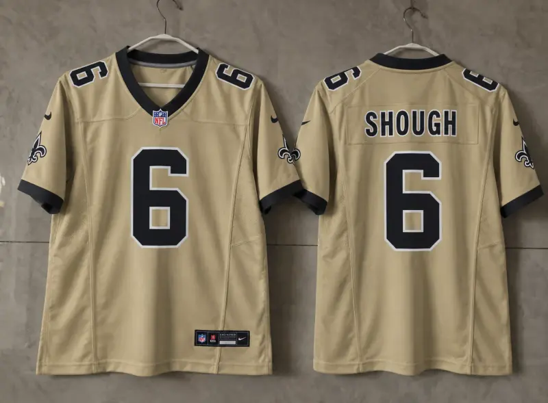 NEW ORLEANS SAINTS TYLER SHOUGH COLOR RUSH JERSEY