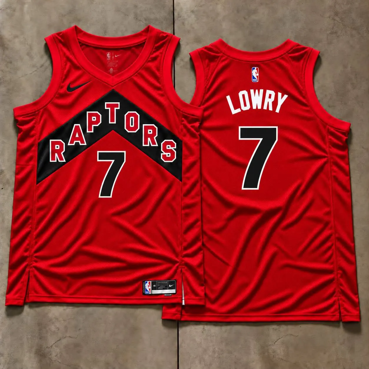 Toronto Raptors Kyle Lowry Red Jersey