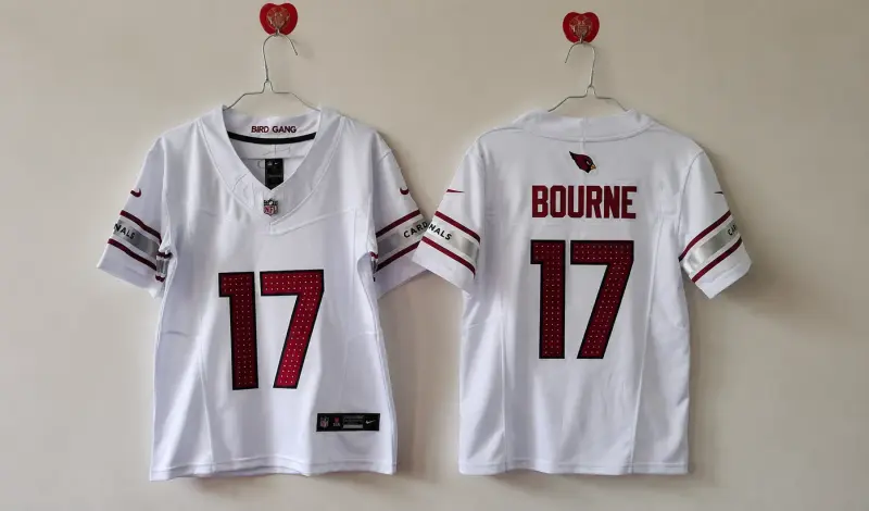 ARIZONA CARDINALS KENDRICK BOURNE WHITE JERSEY