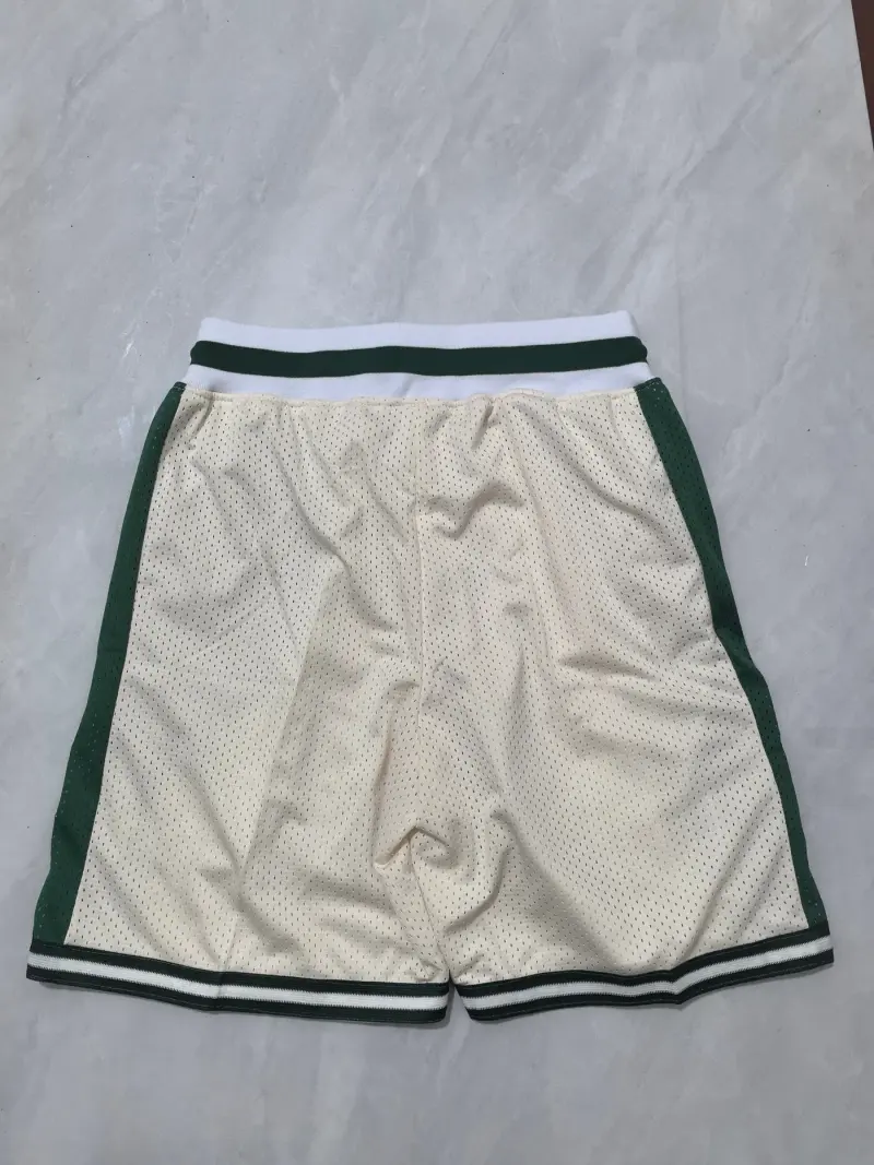 BOSTON CELTICS BEIGE SHORTS